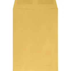 LUX 7" x 10" Kraft Open End - 24lb. Brown Kraft 250/Pack, 24lb. Brown Kraft (WS-4752-250)