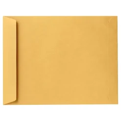 LUX 9 x 12 Kraft Open End Envelopes 50/Pack, 24lb. Brown Kraft (8383-50)