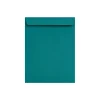 LUX 10" x 13" 80lbs. Commercial Flap Open End Envelopes, Teal Blue, 50/Pack