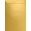 LUX 6 x 9 Open End Envelopes, 50/Box, Gold Metallic (1644-07-50)