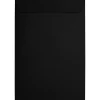 LUX 6 x 9 Open End Envelopes, 50/Box, Black Linen (1644-BLI-50)