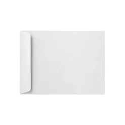 LUX 9 x 12 Open End Envelopes, 50/Box, White Linen (4894-WLI-50)