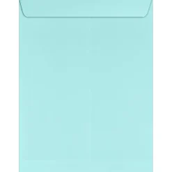 LUX 9 x 12 Open End Envelopes, 50/Box, Seafoam (LUX-4894-113-50)