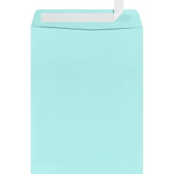 LUX 9 x 12 Open End Envelopes, 50/Box, Seafoam (LUX-4894-113-50)