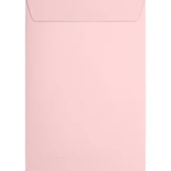 LUX 6 x 9 Open End Envelopes 50/Pack, Candy Pink (EX1644-14-50)