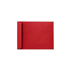 LUX 9 x 12 Open End Envelopes 50/Pack, Ruby Red (EX4894-18-50)