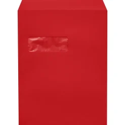 LUX 9" x 12" Open End Window Envelopes, Ruby Red (LUX-1590-18-250)