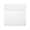 LUX 5 x 5 Square Envelopes 50/Pack, 80lb. Bright White (8505-80W-50)
