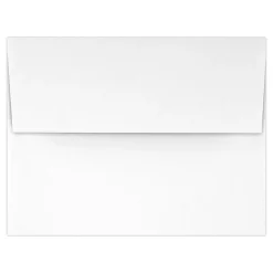 LUX A2 (4 3/8 x 5 3/4) - 100% Cotton - Brilliant White 50/Pack, Brilliant White - 100% Cotton (4870-SBW-50)