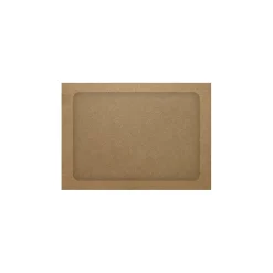 LUX A7 Full Face Window Envelopes, Grocery Bag Brown, 500/PK (A7FFW-GB-500)