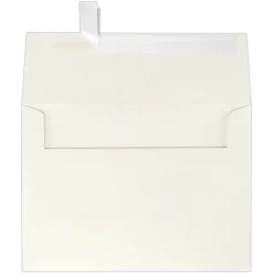 LUX A4 Invitation Envelopes (4 1/4 x 6 1/4) 50/Pack, Quartz Metallic (4872-08-50)