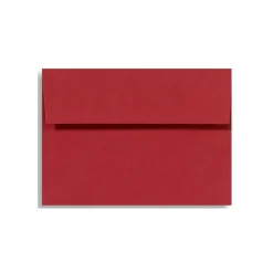 LUX A4 Invitation Envelopes (4 1/4 x 6 1/4) 50/Box, Holiday Red (4872-R-50)