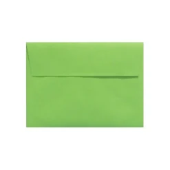 LUX A4 Invitation Envelopes (4 1/4 x 6 1/4) 50/Box, Limelight (LUX-4872-101-50)