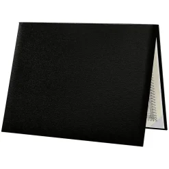 LUX Diploma Cover, Padded, 8 1/2" x 11, Black, 1/Pack (PDCL-85X11-DB-1)