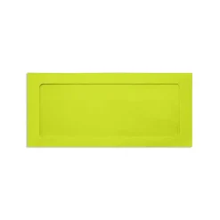 Lux Full Face #10 Window Envelopes, Wasab Green 4 1/8 x9 1/2 inch 50/Pack
