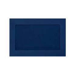Lux Full Face Window Envelopes Navy 6 x 9 inch 500/Pack