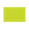 Lux Full Face Window Envelopes Wasabi Green 6 x 9 inch 500/Pack