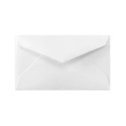 LUX 70lb 2 1/8"x3 5/8" Regular Flap Mini Envelopes W/Glue, Bright White, 500/BX