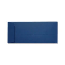 LUX 80lbs. 4 1/8" x 9 1/2" #10 Open End Envelopes, Navy Blue, 250/BX
