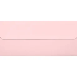 LUX 70lbs. 4 1/8" x 9 1/2" #10 Square Flap Envelopes, Candy Pink, 500/BX