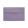 LUX 80lbs. 5 3/4" x 8 3/4" A9 Invitation Envelopes W/Peel & Press, Wisteria Purple, 250/BX