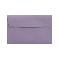 LUX 80lbs. 5 3/4" x 8 3/4" A9 Invitation Envelopes W/Peel & Press, Wisteria Purple, 250/BX