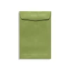 LUX 70lbs. 9" x 12" Open End Envelopes, Avocado Green, 250/BX