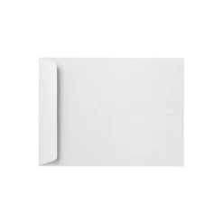 LUX 28lbs. 11" x 17" Open End Flap Jumbo Envelopes, Bright White, 500/BX