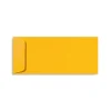 LUX Moistenable Glue #10 Window Envelope, 4 1/2" x 9 1/2", Electric Yellow, 50/Pack (4261-20-50)