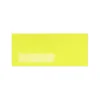 LUX Moistenable Glue #10 Window Envelope, 4 1/2" x 9 1/2", Electric Yellow, 1000/Box (4261-20-1000)