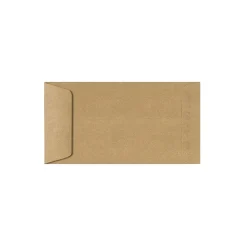 LUX Open End Envelopes 6" x 11.5" Grocery Bag Brown