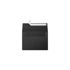 LUX Peel & Press A7 Invitation Envelopes, 5.25" x 7.25", Anthracite Metallic, 50/Box (5380-15-50)