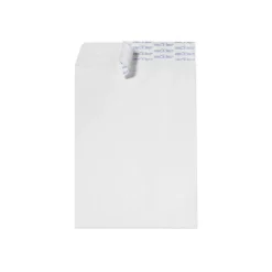 LUX Peel & Seal Open End Self Seal #15 1/2 Kraft Catalog Envelope, 12" x 15 1/2", White, 50/Pack (17318-50)
