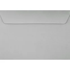 LUX Self Seal Kraft Booklet Envelope, 6" x 9", Gray Kraft, 50/Pack (4820-GK-50)