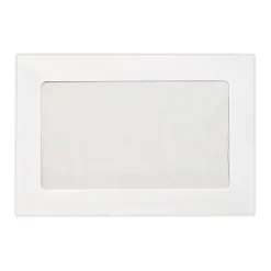 LUX Self Seal Window Envelope, 6" x 9", Bright White, 1000/Pack (FFW-69-1000)
