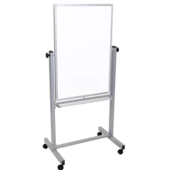 Luxor® Double Sided Magnetic Whiteboard; Aluminum Frame, 24" x 36" (L270)