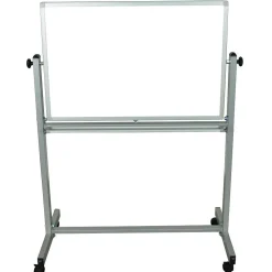 Luxor® Double Sided Magnetic Whiteboard; Aluminum Frame, 36