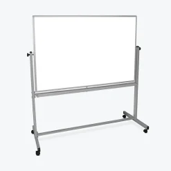 Luxor Double Sided Magnetic Whiteboard, Aluminum, 60x40 (MB6040WW)