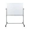 Luxor Dry-Erase Mobile Combination Ghost Grid/Whiteboard, Aluminum Frame, 36" x 48" (MB4836LB)