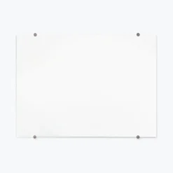 Luxor Magnetic Wall Mounted Glass Dry Erase Board, 48x36 (WGB4836M)