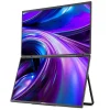 Luxor SideTrak SoloBook 15.6" 60 Hz Stacked Dual Portable LCD Monitor, Black (STFRHDBK15BL)