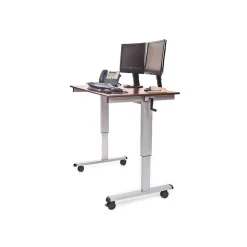Luxor 48"W Adjustable Desk, Laminate Wood (STANDUP-CF48-DW)