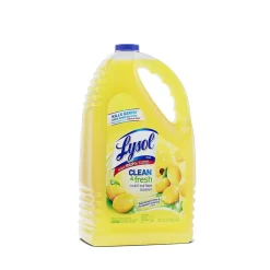 Lysol Clean & Fresh Multi-Surface Cleaner, Sparkling Lemon & Sunflower Scent, 144 Oz. (3624177617)