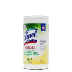 Lysol Disinfecting Wipes, Fresh Citrus Scent, 70 Wipes/Pack (1920049128)