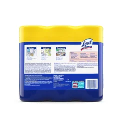 Lysol Disinfecting Wipes, Lemon and Lime Blossom, 35 Wipes/Canister, 3 Canisters/Pack (1920082159)