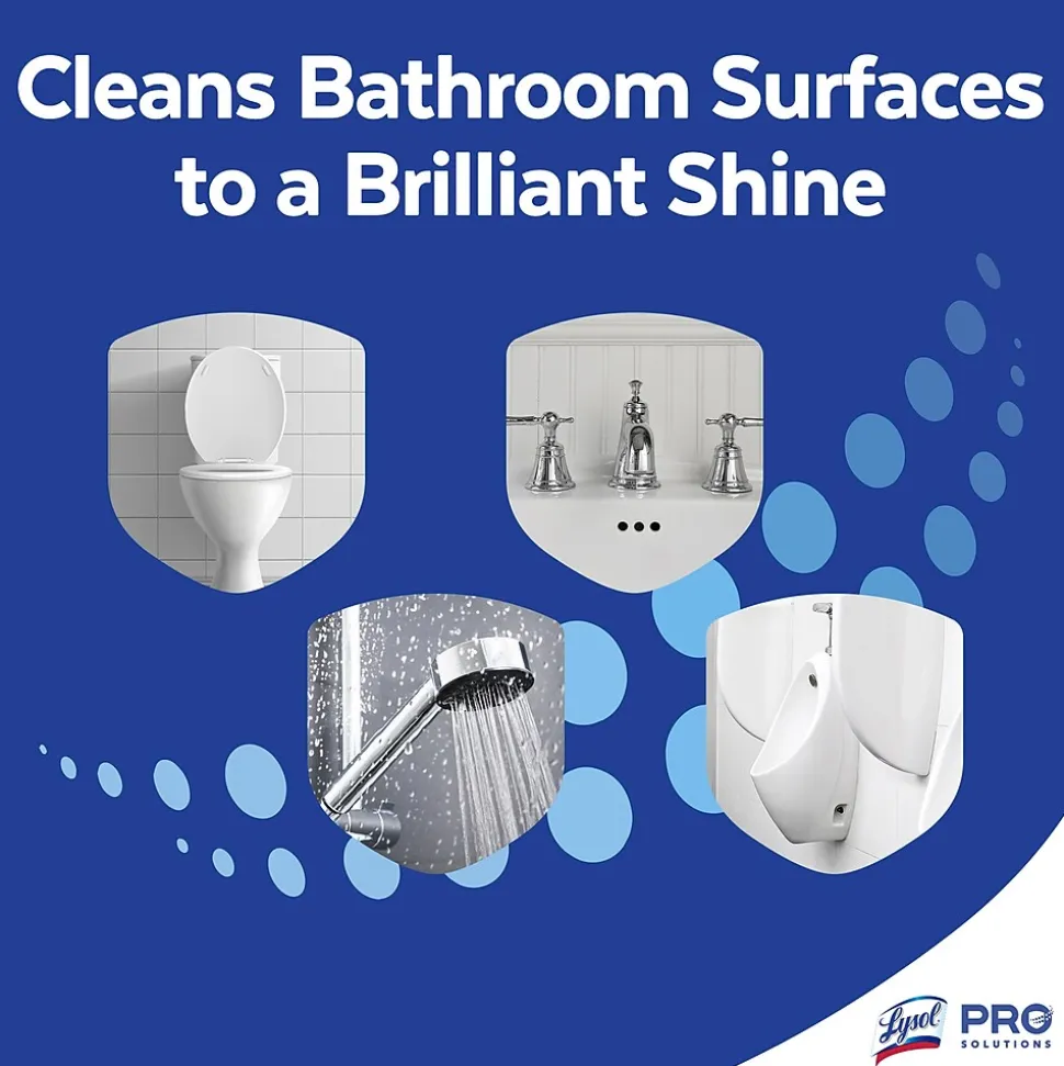 Lysol PRO Disinfectant Power Bathroom Foamer, Atlantic Fresh Scent, 32 oz. (36241-04685)