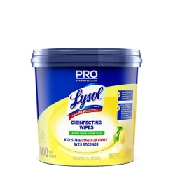 Lysol Pro Disinfecting Wipes, Lemon & Lime Blossom, 800 Wipes/Bucket (1920099856X)