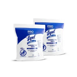 Lysol Pro Disinfecting Wipes, Lemon & Lime Blossom Scent, 800 Wipes/Refill Bag, 2 Bags/Carton (1920099857)