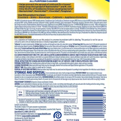 Lysol Professional Advanced Deep Clean All Purpose Cleaner, Lemon Breeze Scent, 32 oz. (1920000351)