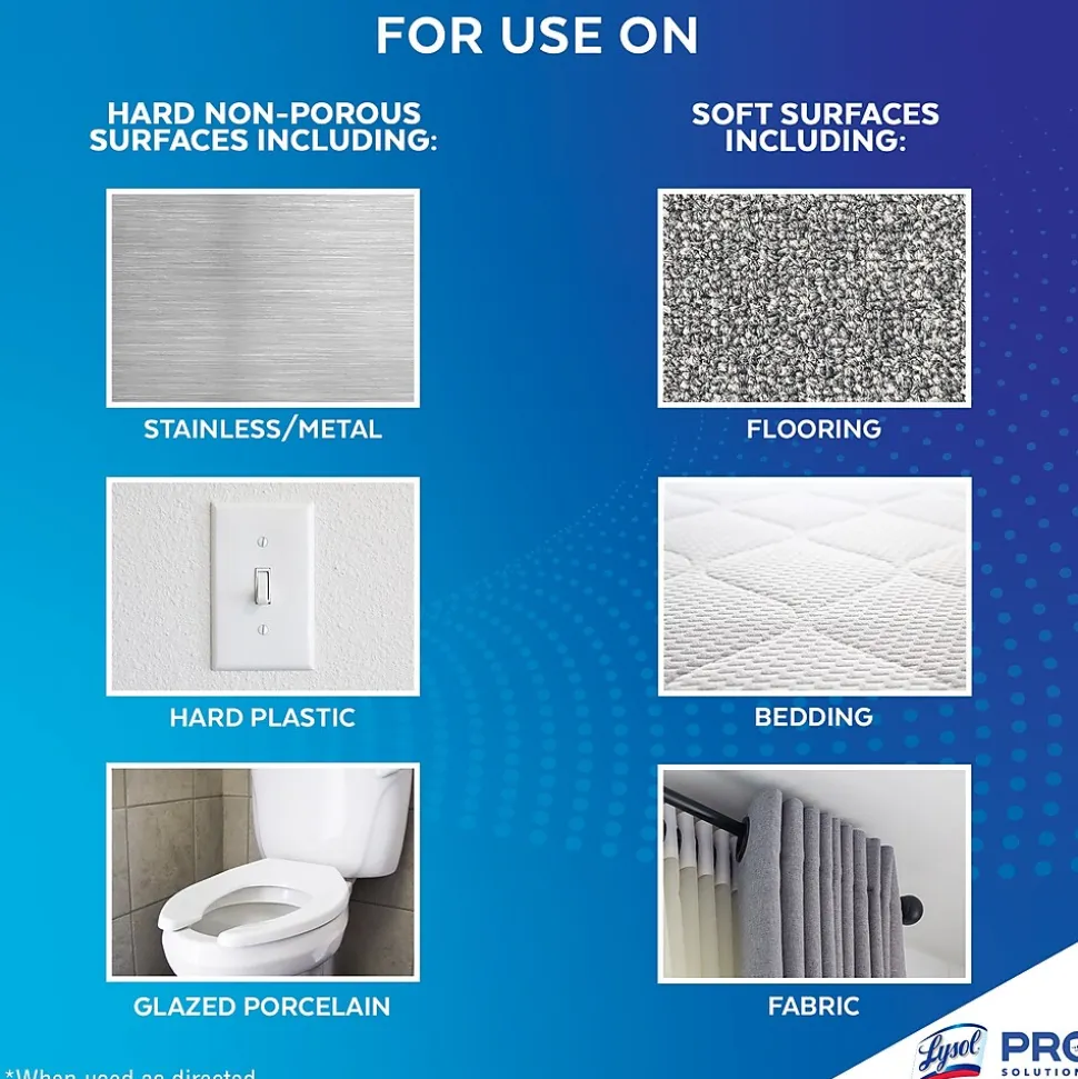 Lysol Professional Cleaner Disinfectant, Crisp Linen, 19 Oz. (36241-74828)